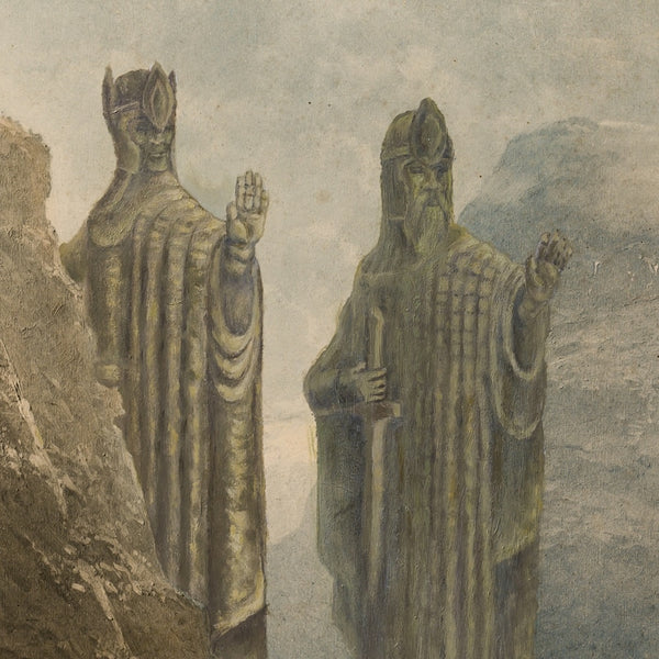 LOTR - Statues Parody Print